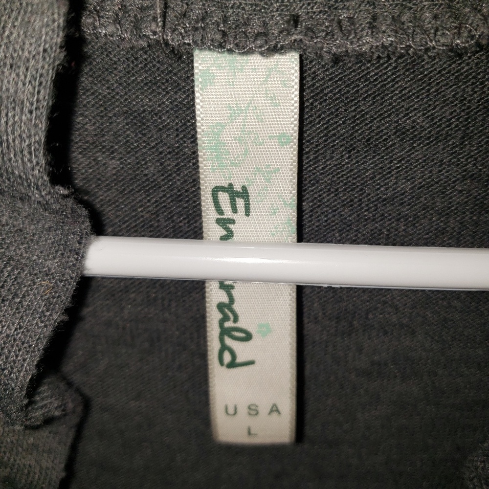 Gray cardigan